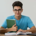 Estudante brasileiro focado em materiais de estudo para cursos técnicos gratuitos.