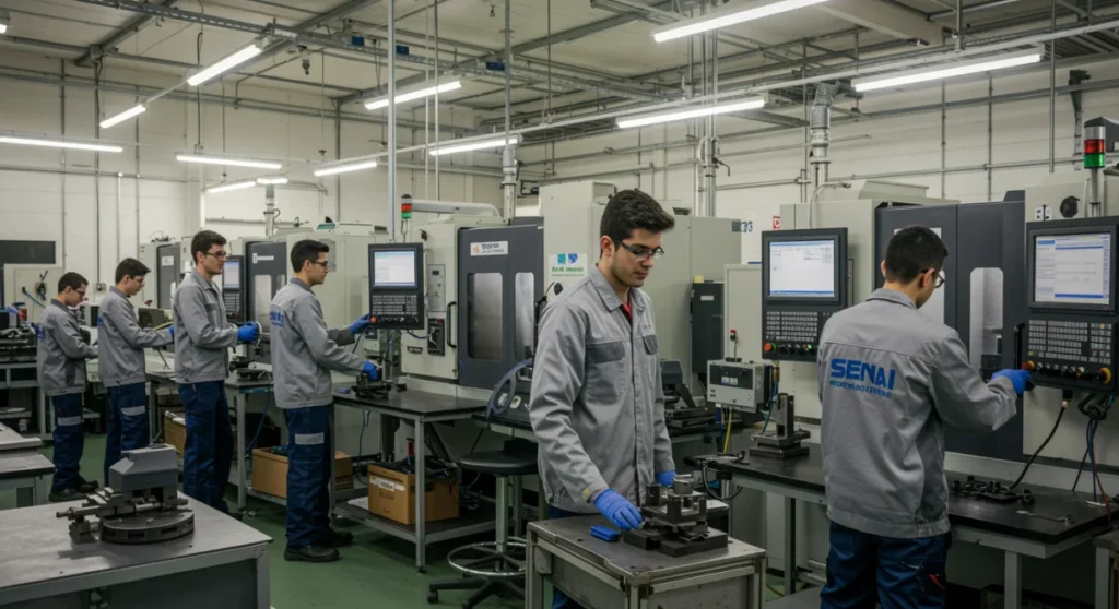 SENAI 2026: Cursos técnicos com maior empregabilidade no futuro